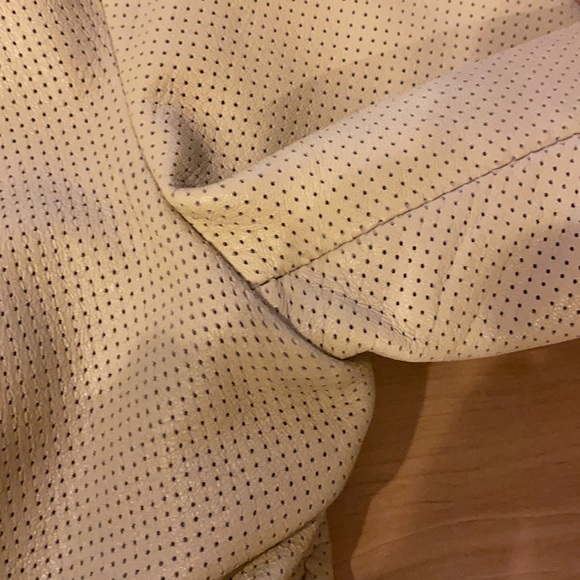 Kenna - T Leather Bomber Jacket - Picture 7 of 8